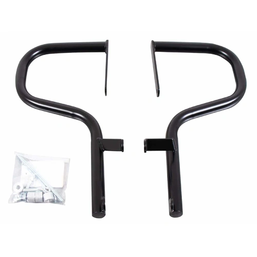 Engine guard (for motorbike model with original running boards) black for Suzuki C 800 Intruder/Black Edition (2005-2016)