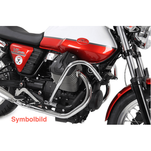 Engine guard black for Moto Guzzi V 7 Classic/Café Classic/Special (2008-2014)