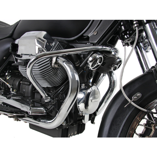 ENGINE PROTECTION BAR CHROME FOR MOTO GUZZI CALIFORNIA AQUILIA NERA (2006-)