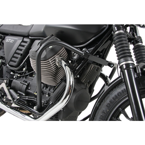 ENGINE PROTECTION BAR BLACK FOR MOTO GUZZI V 7 II (2015-2016)
