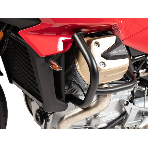 ENGINE PROTECTION BAR BLACK FOR MOTO GUZZI V100 MANDELLO / S (2022-)