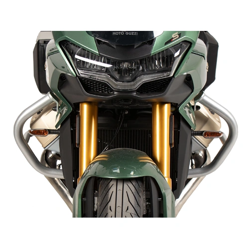 Engine guard silver for Moto Guzzi V100 Mandello / S (2022-)