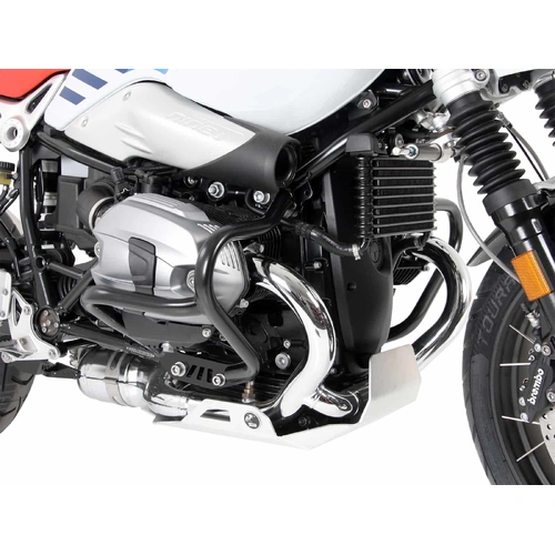 Black engine guard for BMW R nineT Urban G/S (2017-2023)