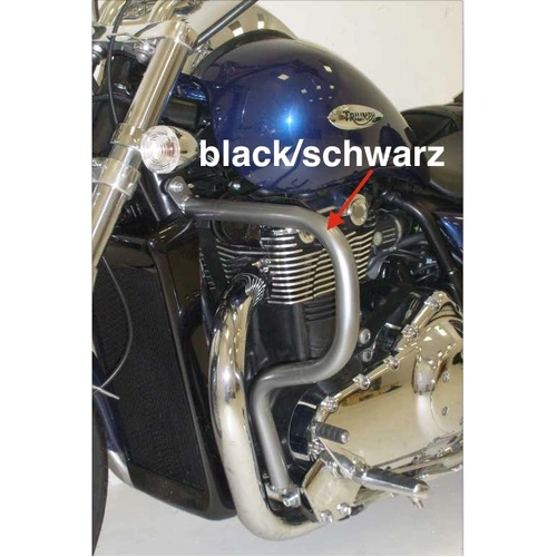 Engine guard black for Triumph Thunderbird 1600/1700/Storm (2009-2018)