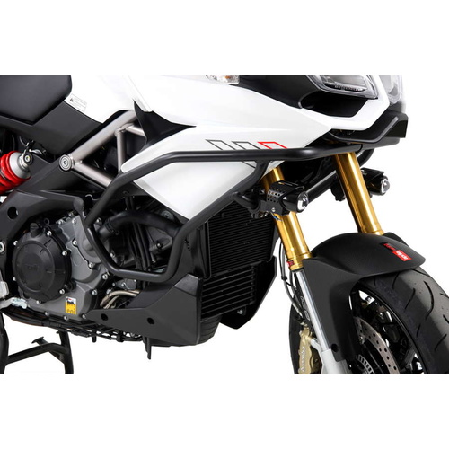 ENGINE PROTECTION BAR BLACK FOR APRILIA CAPONORD 1200 (2013-2016)