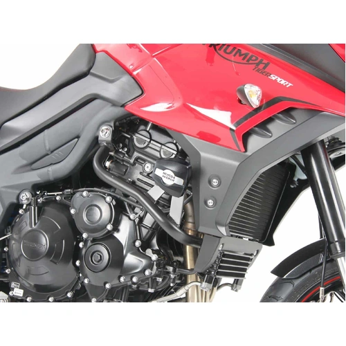Black engine guard for Triumph Tiger 1050 Sport (2013-2021)