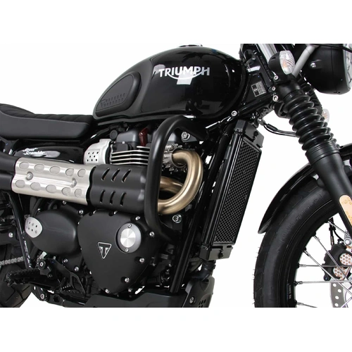 Black engine guard for Triumph Street Scrambler / Scrambler 900 (2017-)