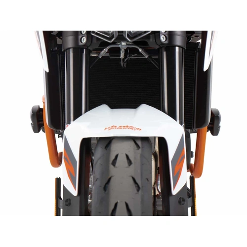 Engine guard incl. protection pad orange for KTM 790 Duke (2018-)