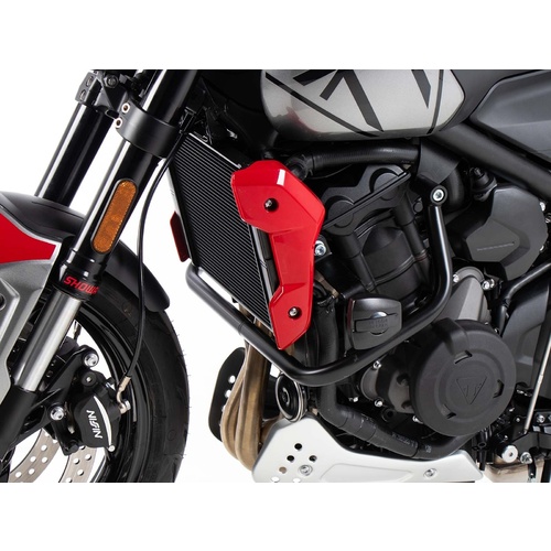ENGINE PROTECTION BAR INCL. PROTECTIONPAD - BLACK FOR TRIUMPH TRIDENT 660 (2021-)