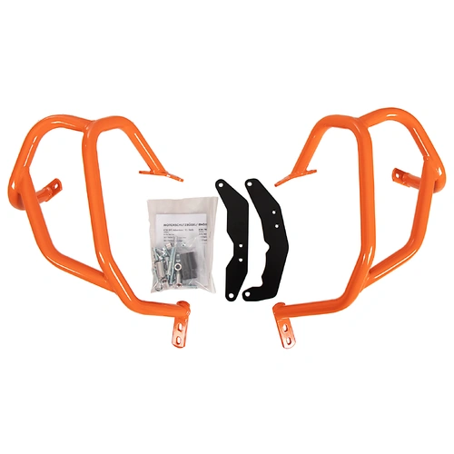 Engine protection bar orange for KTM 890 Adventure / R / Rally (2023-)