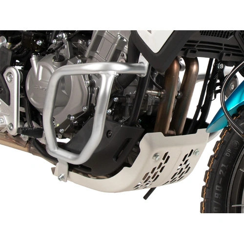 Engine protection bar silver for CF Moto 450 MT (2024-)