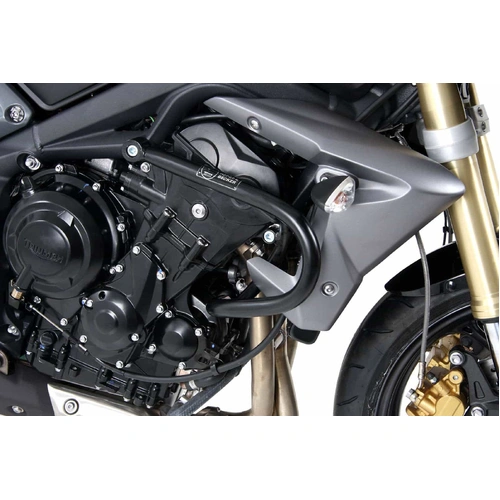 Engine guard black for Triumph Street Triple 675/R (2007-2012)