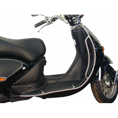 Engine protection bar - chrome for Aprilia Habana / Mojito (1999-2005)