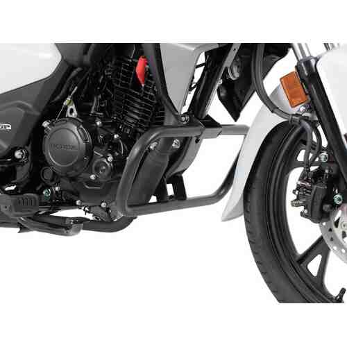 ENGINE PROTECTION BAR BLACK FOR HONDA CB 125 F (2021-)