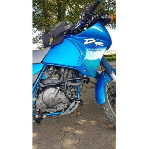 Engine guard black for Suzuki DR 650 RS-E-START (1990-1996)