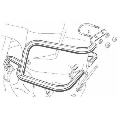 Engine guard Suzuki DR BIG 800 / 1991 