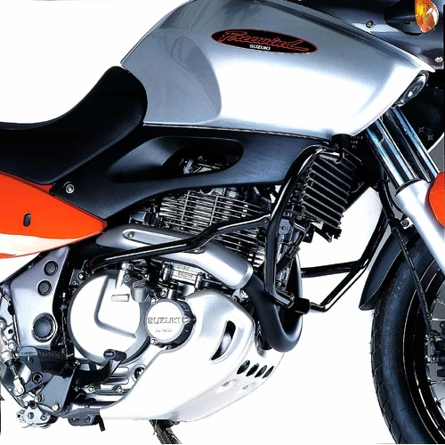 Engine guard black for Suzuki XF 650 Freewind (1997-2002)