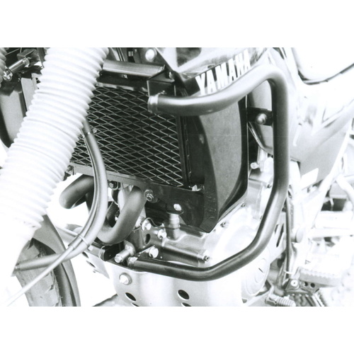 ENGINE PROTECTION BAR BLACK FOR YAMAHA XTZ 660 (1994-1999)(DOUBLE HEAD LIGHT)