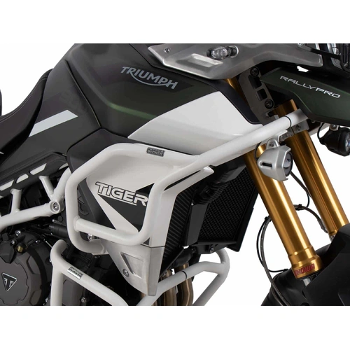 White tank guard for Triumph Tiger 900 / Rally / GT / PRO (2020-2023)
