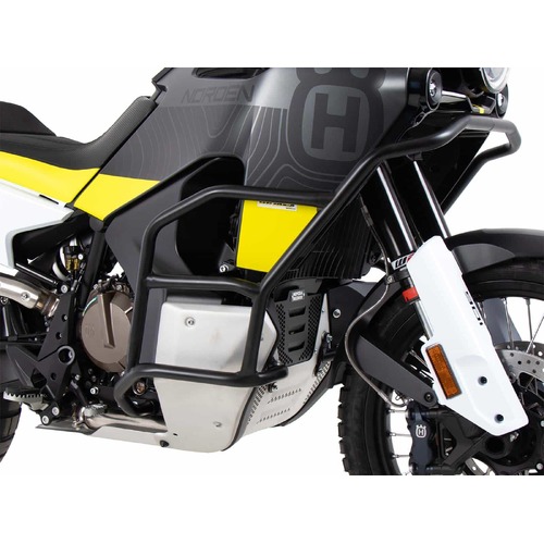 ENGINE PROTECTION BAR "SOLID" BLACK FOR HUSQVARNA NORDEN 901/ EXPEDITION (2022-)