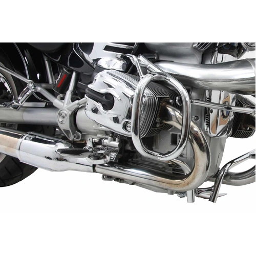 Engine guard with chrome footrest for BMW R 850 C (2000-2004)/R 1200 C (1997-2004)