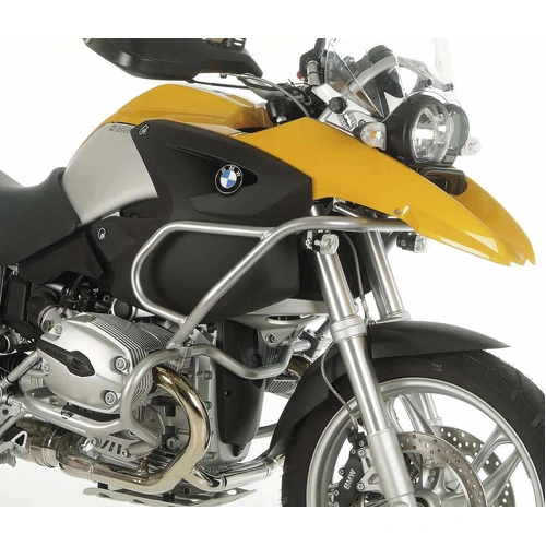 Fuel tank guard for combination with engine guard 502918 silver for BMW R 1200 GS (2004-2007)