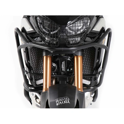 Black tank guard for Honda CRF 1100 L Africa Twin Adventure Sports (2020-2023)