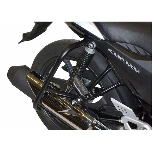 Rear protection bar black for Honda CBF 125 (2008-2015)