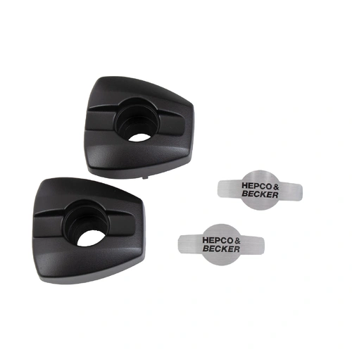 Replacement protection pad heads (for Hepco & Becker engine protection bars with integrated protection pads) (without aluminum spacers)