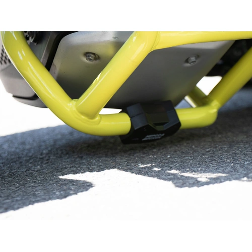 Slidepad set for engine and tank protection bars with a tube diameter of 22 or 25 mm