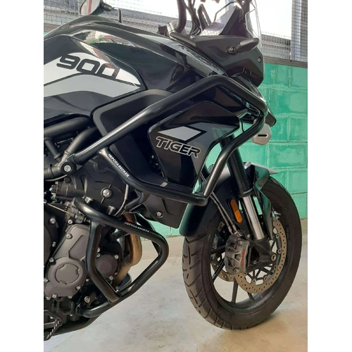 Tank guard "Solid" black for Triumph Tiger 900 / Rally / GT / PRO (2020-2023)