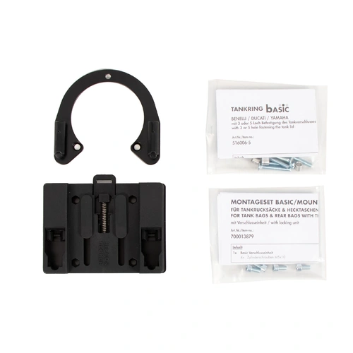 Tank ring BASIC incl. tank bag closure unit for Yamaha XJ 6 Diversion (2009-2012)