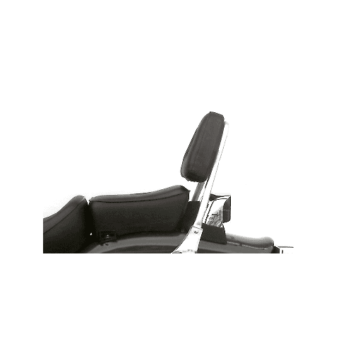 Sissybar without luggage rack chrome for Honda CA 125 Rebel (1995-2001)/CMX 250 Rebel (1996-2001)