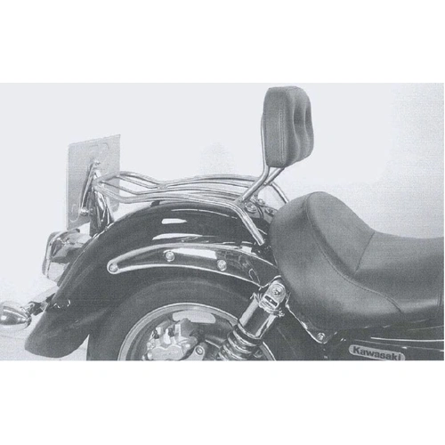 Solorack without backrest chrome for Kawasaki VN 1600 Classic (2003-2008)