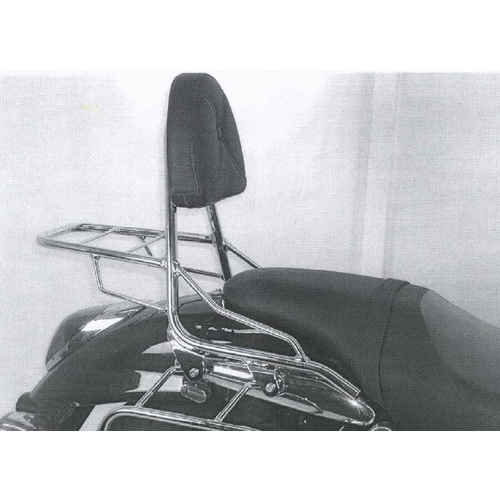 Sissybar no rear rack Kawasaki VN 1500 Mean Streak
