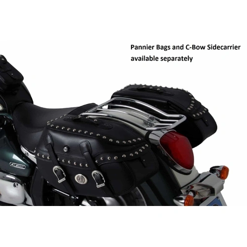 Solorack without backrest chrome for Suzuki VL 800 Intruder LC Volusia (2001-2016) / C 800 Intruder / Black Edition (2005-2016)