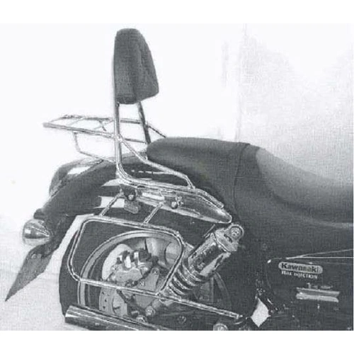 Sissybar without luggage rack chrome for Suzuki VZ 1600 Marauder/M 1600 Intruder (2004-2005)