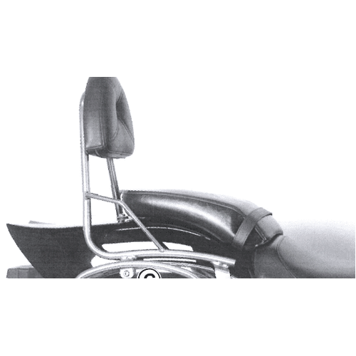 Sissybar without luggage rack chrome for Suzuki M 800 Intruder (2005-2009)