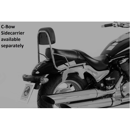 Sissybar without luggage rack chrome for Suzuki M 800 Intruder (2010-2012)