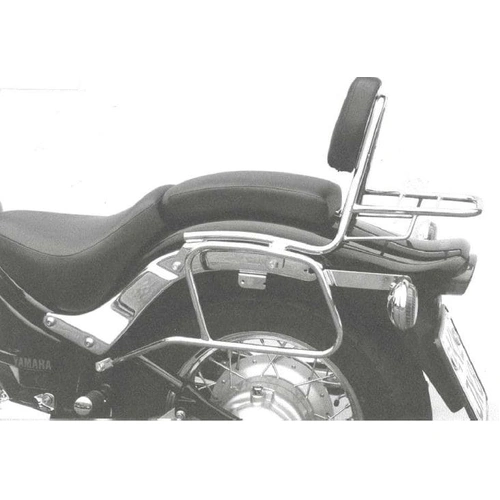 Sissybar without luggage rack chrome for Yamaha XVS 650 Drag Star (1996-2003)