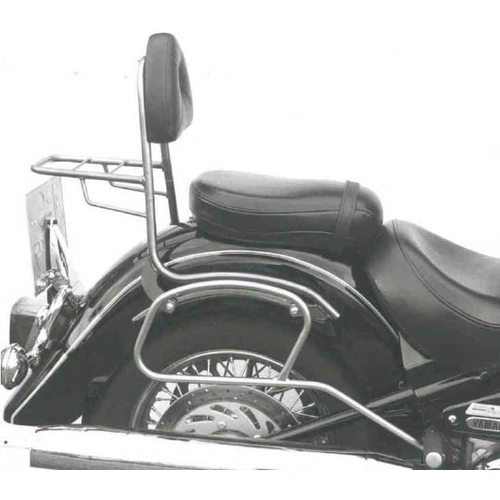 Sissybar without luggage rack chrome for Yamaha XV 1600 Wild Star (1994-2004)