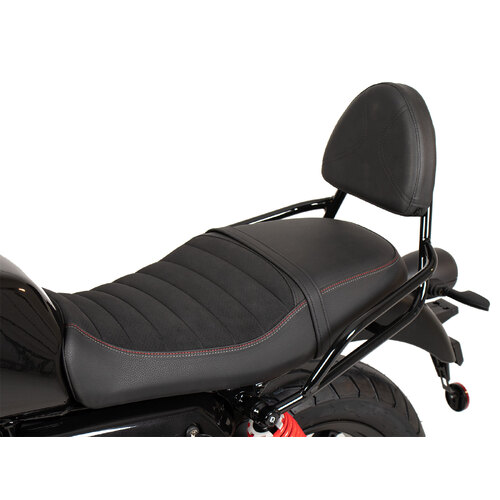SISSYBAR WITHOUT REARRACK BLACK FOR MOTO GUZZI V7 STONE SPECIAL EDITION (850CCM) (2022-)