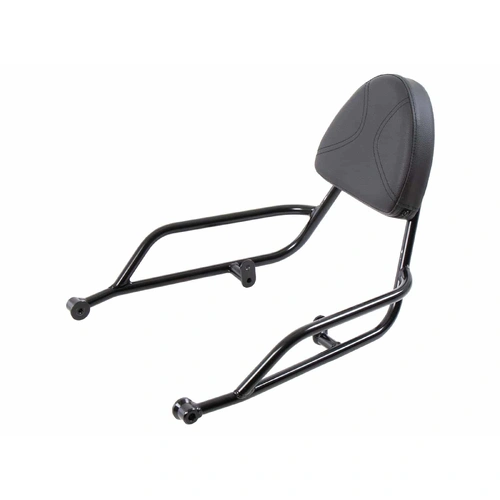 Sissybar without luggage rack black for Moto Guzzi V7 Stone Special Edition (850cc) (2022-2023)