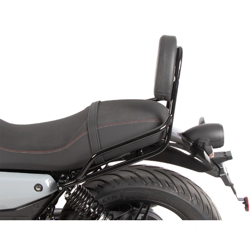 Sissy bar without luggage rack black for Moto Guzzi V7 Sport (2025-)