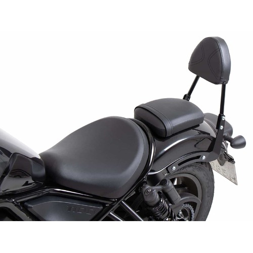 Sissybar without rearrack black for Honda CMX 1100 Rebel (2021-)