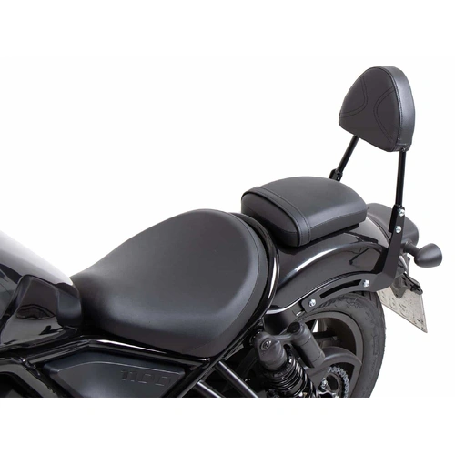 Sissybar without luggage rack black for Honda CMX 1100 Rebel / DCT (2021-2024)