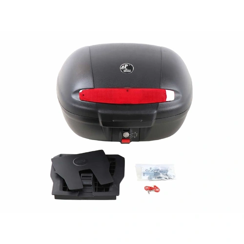 Journey 50 top case black incl. universal mounting plate