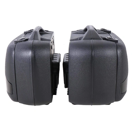Junior Flash Enduro side case set 40 left / 30 right black