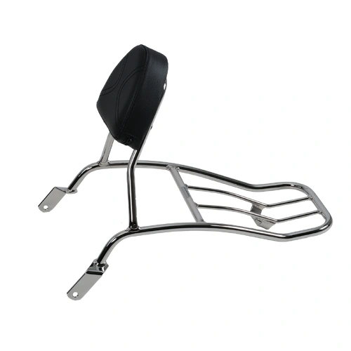 Solo rack with chrome backrest for Honda VF 750 C (1993-2000)