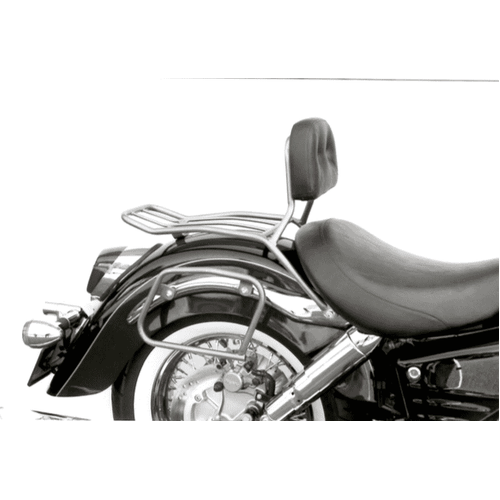 Solorack with chrome backrest for Honda VT 1100 C3 Shadow (1998-2001)